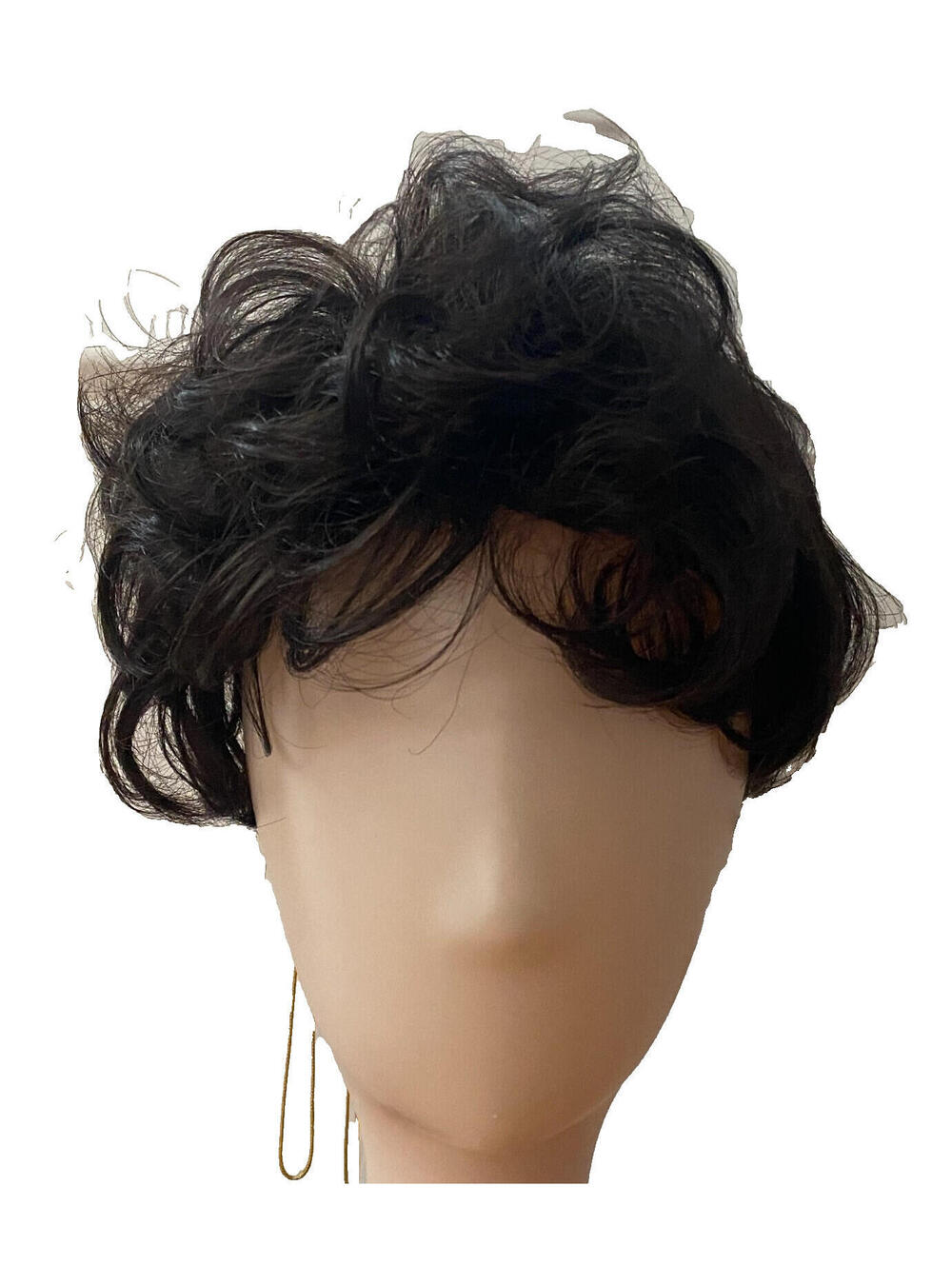 NEW Aspen Topper Top Piece CP-10 Top Secret Synthetic Hair in 4 Dark Brown BOXED